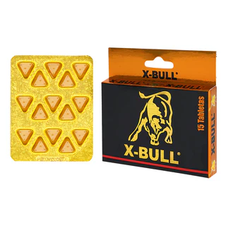 Energizante Natural Potenciador X-Bull x 15 pastillas