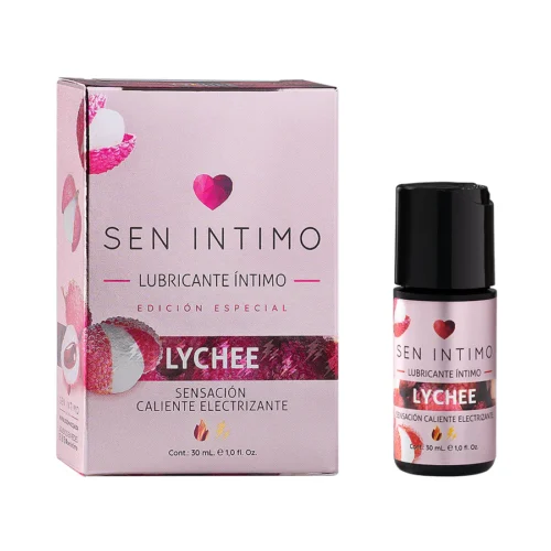 Lubricante Íntimo Lychee Sensación Caliente Electrizante x30ml