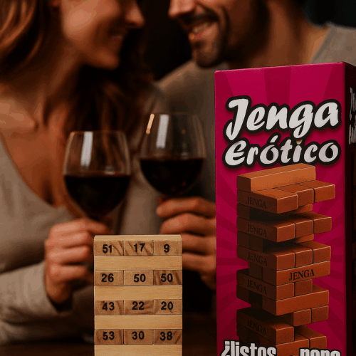 Jenga Juego Erotico 54 piezas