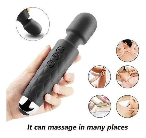 Vibrador Masajeador Hitachi Recargable Silicona Medica