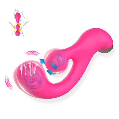 Vibrador SANI Doble estimulacion Silicona Medica Recargable