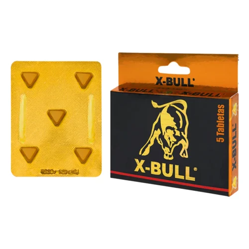 Energizante Natural Potenciador X-Bull x5 pastillas