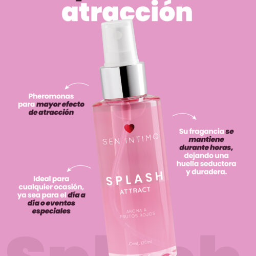 Splash Feromonas X125 mL Sen Intimo