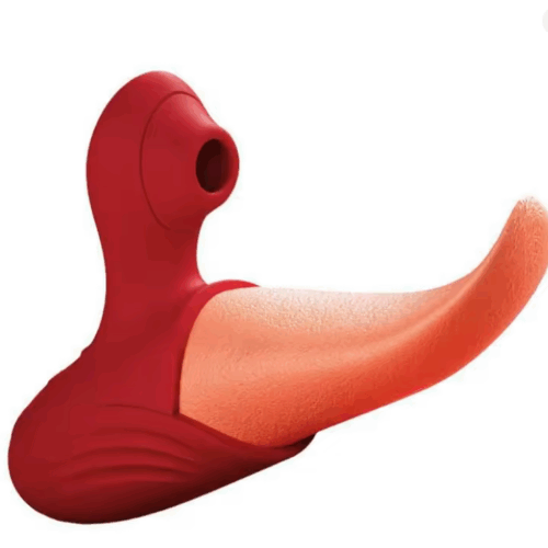 Vibrador Doble Estimulacion Lengua Succionador