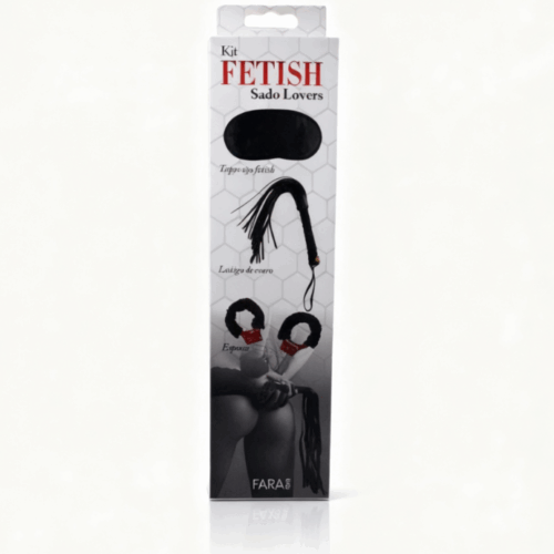 Kit Bondage Lover Latigo Esposas Tapa Ojos
