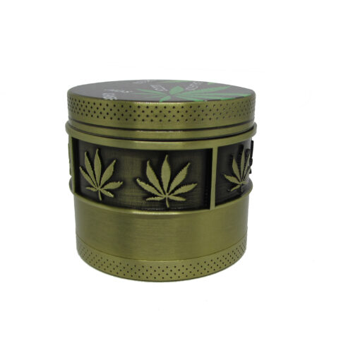 Grinder Dorado 3 pisos 5 cm de Alto X 5 cm