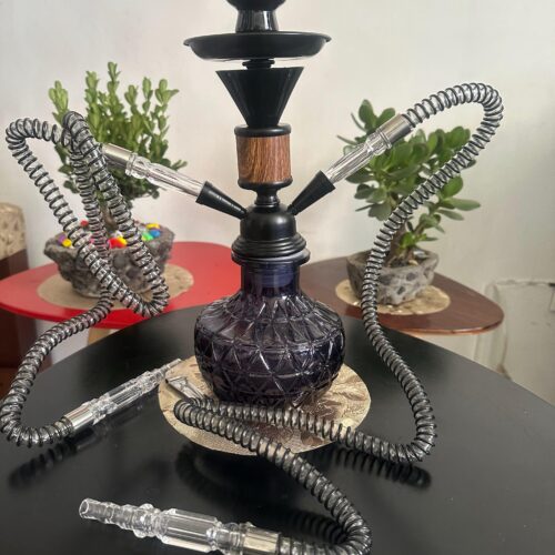 Narguila hookah de lujo dos mangueras ceramica  fashioned