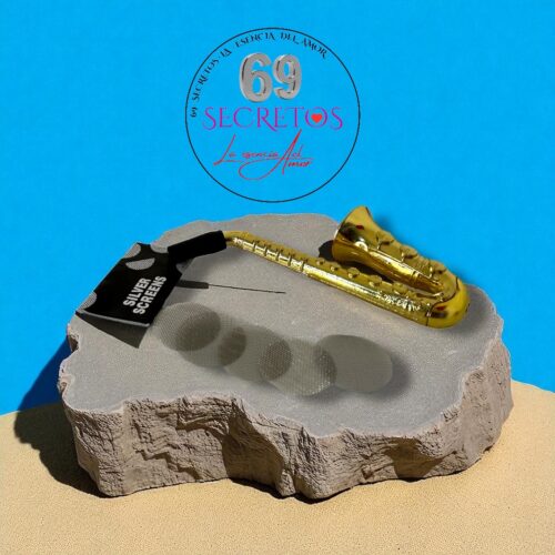 Pipa – Saxofón Aluminio 10 cm de Largo X 2.5 cm